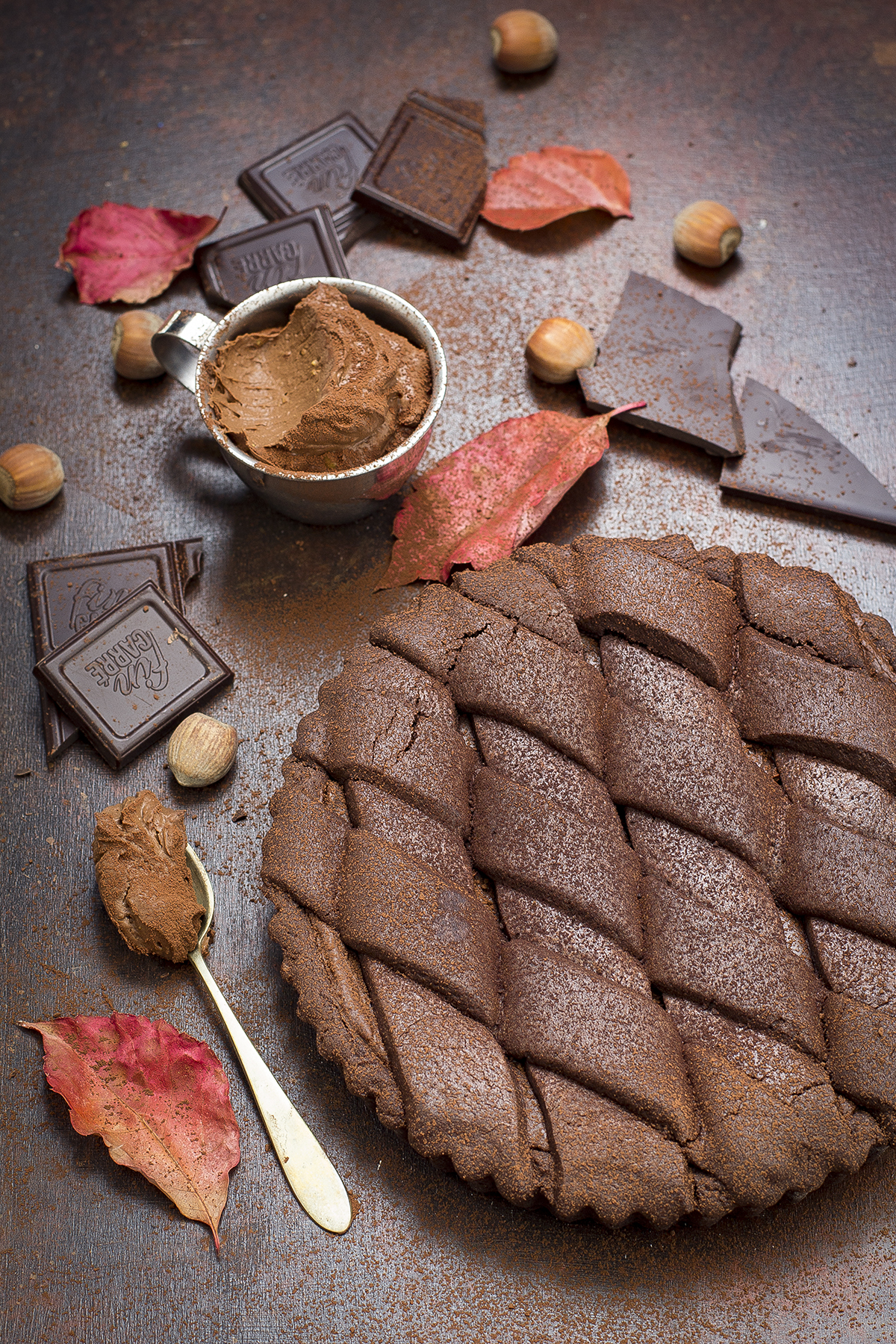 Stampo Biscotti di cioccolato Intreccio