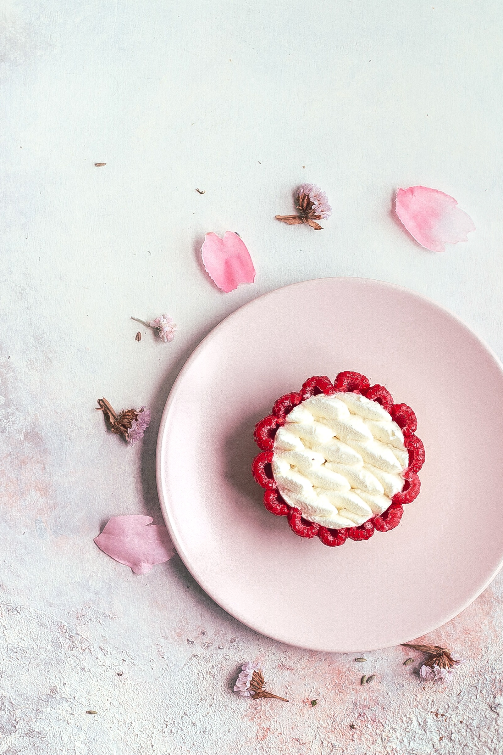 Tartellette cioccolato e lamponi