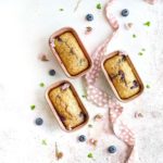 mini plumcake ai mirtilli e olio extra vergine di oliva