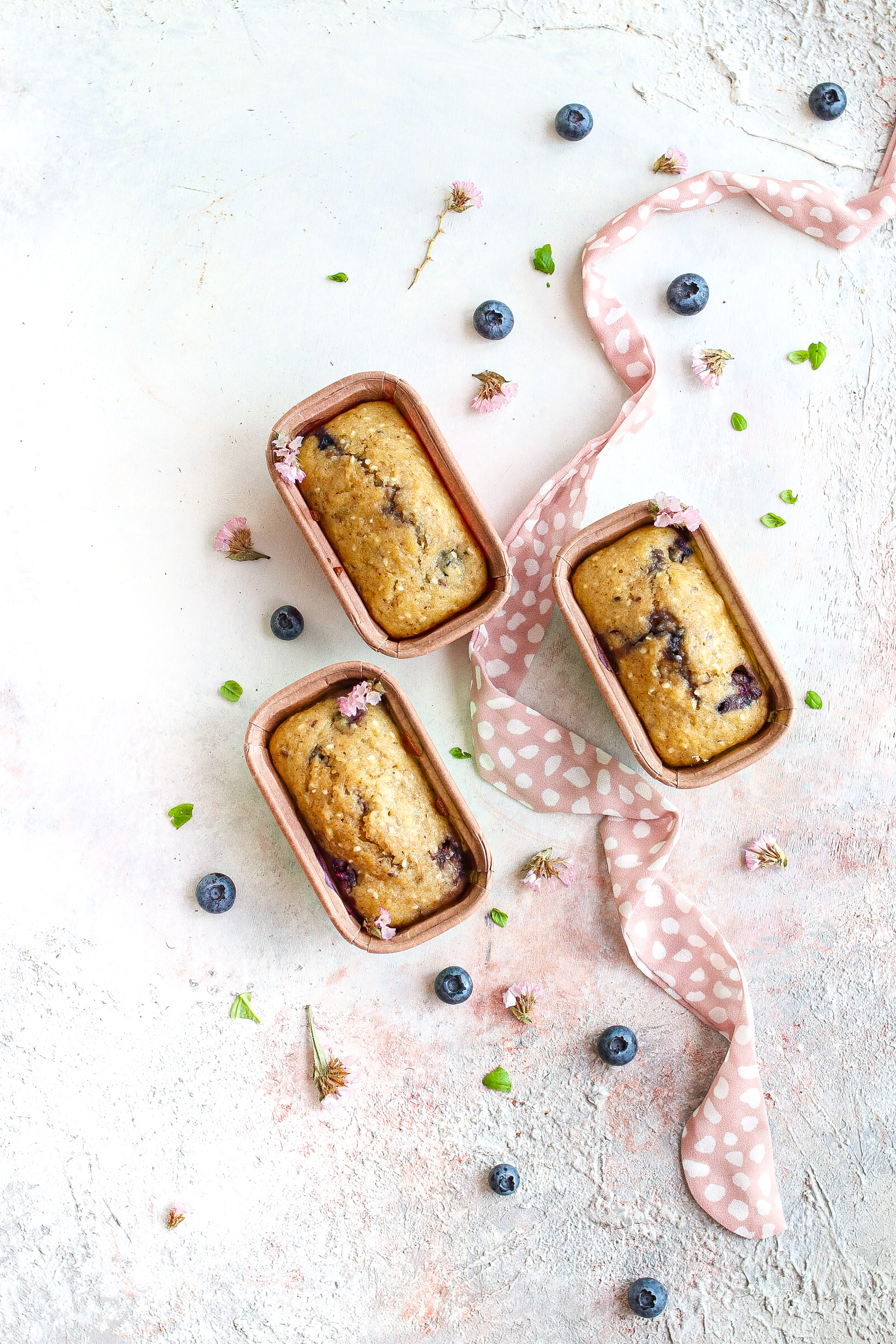 mini plumcake ai mirtilli