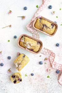 mini plumcake ai mirtilli