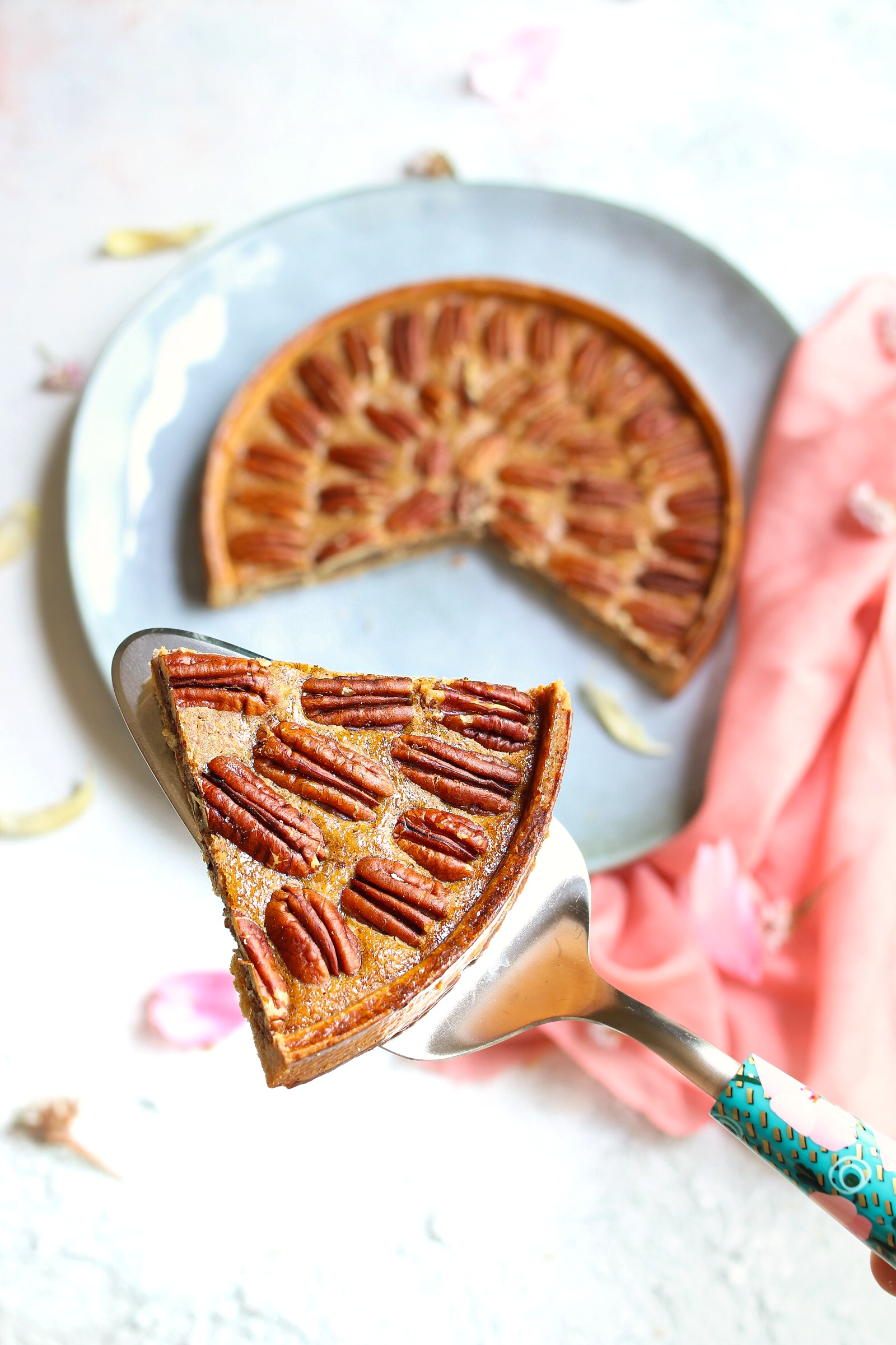 crostata alle noci pecan