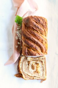 Babka bicolore al praliné