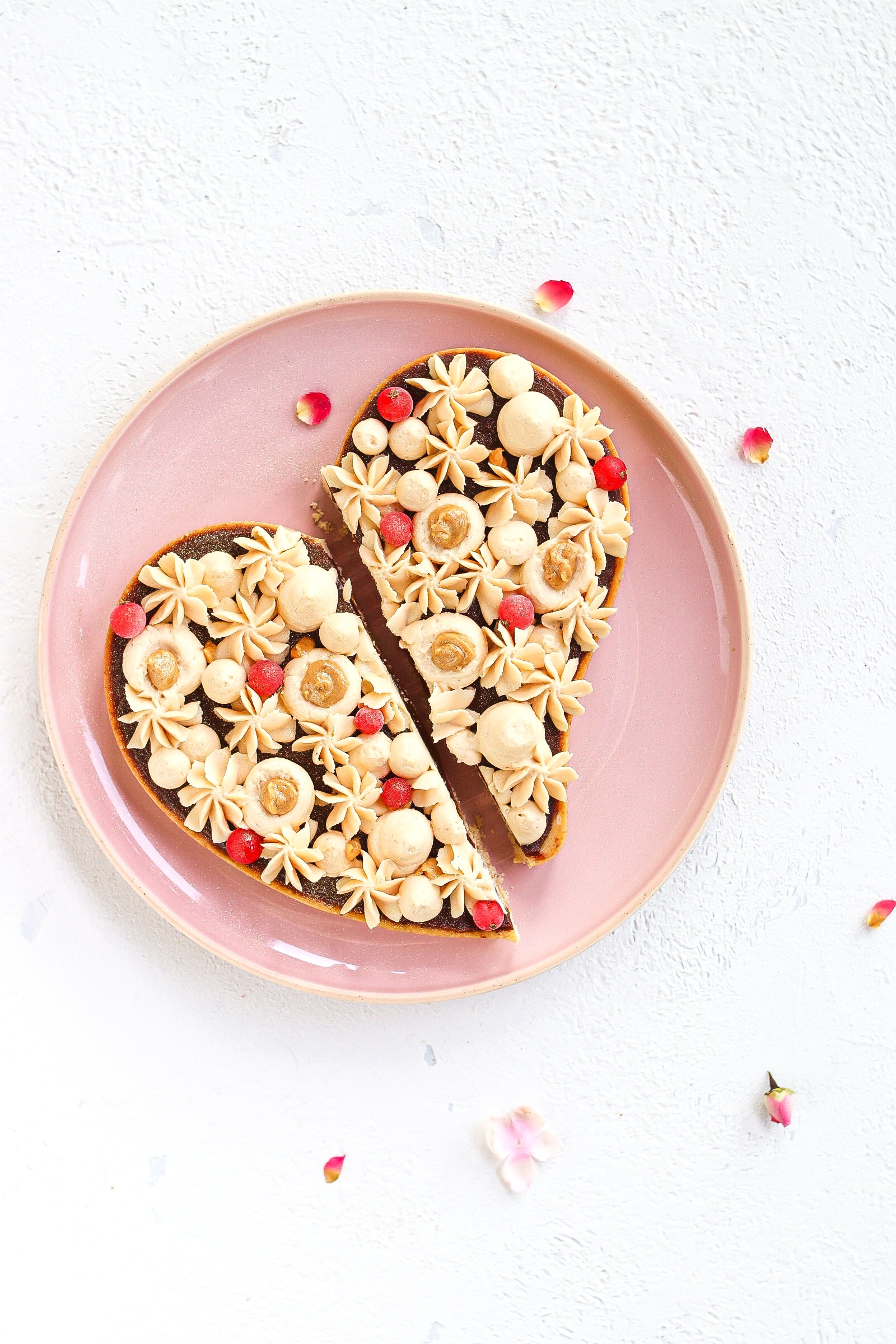 Tarte praliné, caramello e cioccolato