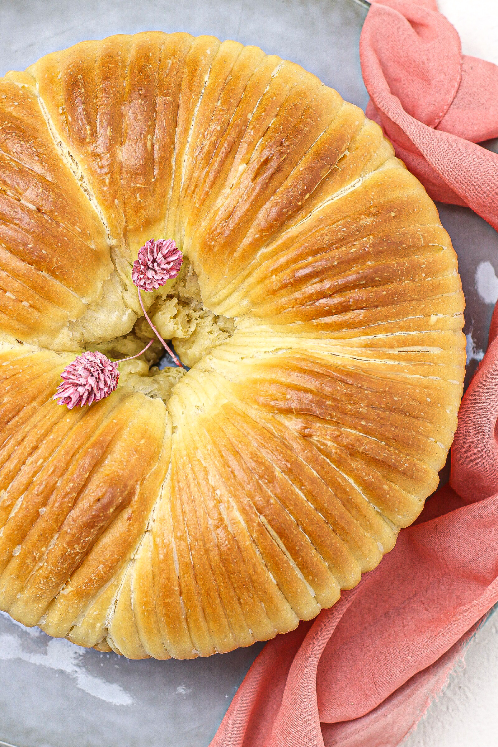 Pan brioche con gocce di cioccolato