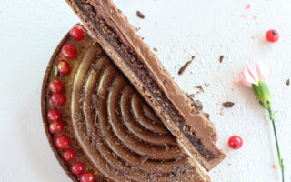 Crostata cioccolato e caramello