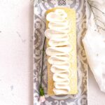 rotolo con crema alla vaniglia
