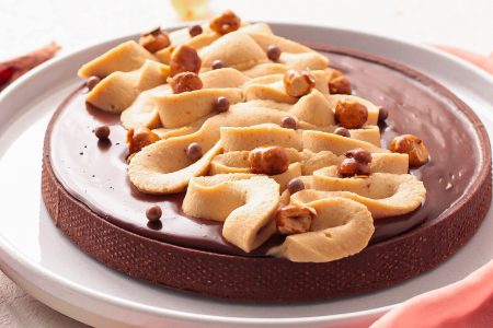 Crostata cioccolato e caramello