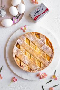 Crostata ricotta e visciole