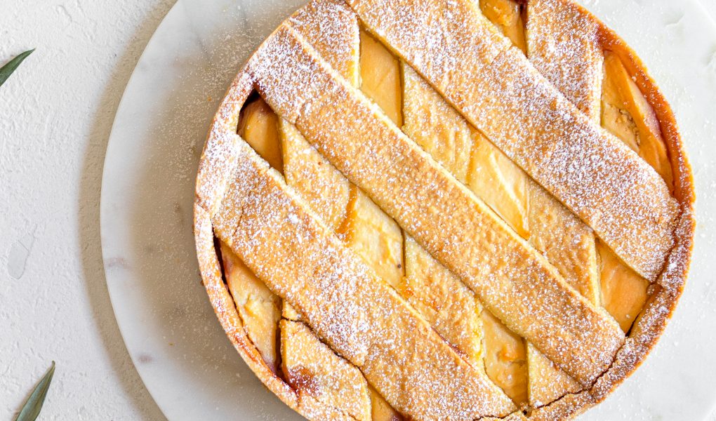 Crostata ricotta e visciole