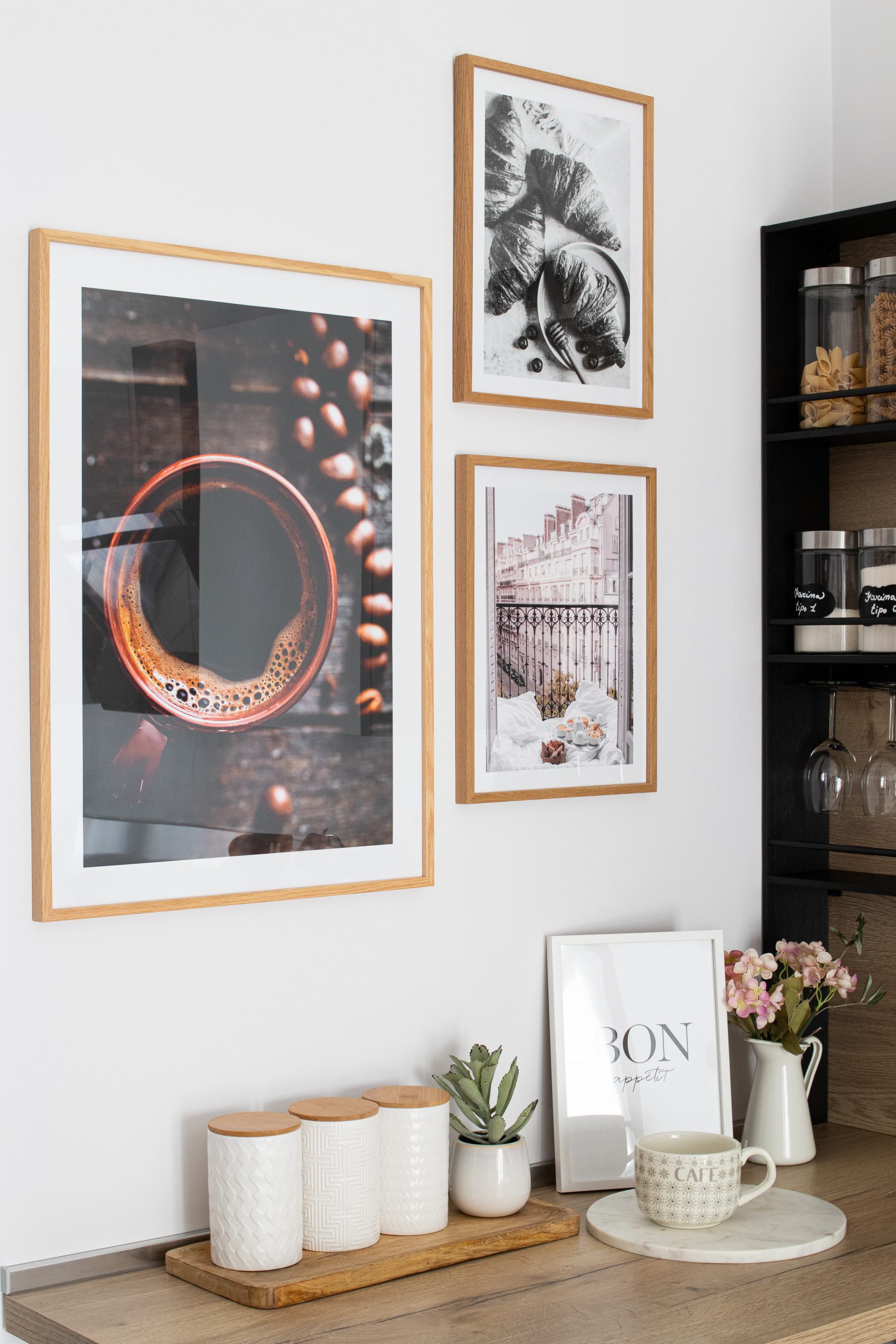 Le pareti della mia cucina con Poster Store - Fiordipistacchio