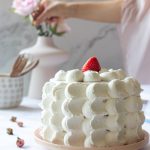 Torta fragole e crema chantilly